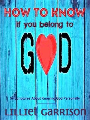 cover image of How to Know if You Belong to God